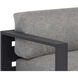 Tavira Charcoal / Lanikai Salt and Pepper Outdoor Sofa